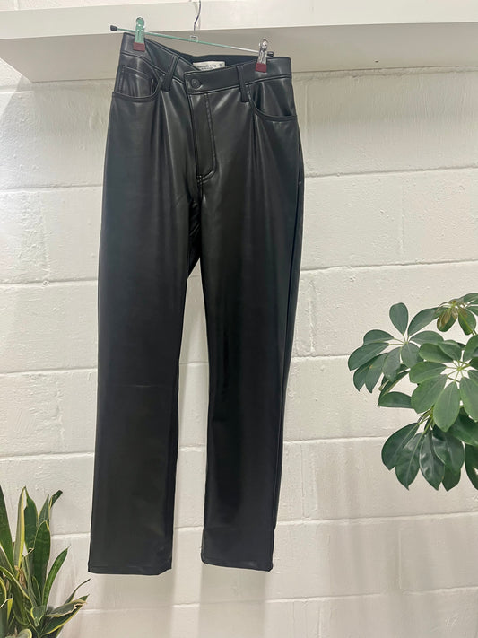 Abercrombie and Finch Leather Trousers