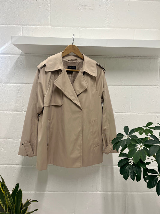 M&S Cropped Trench